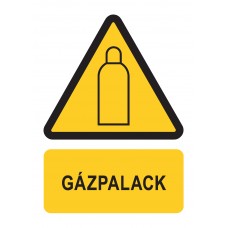 Figyelmeztető jelzések - Gázpalack